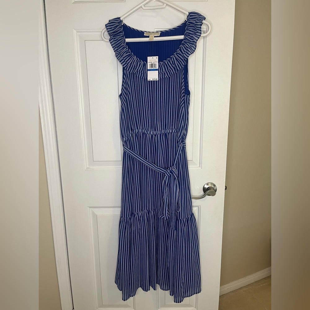 BNWT Michael kors blue dress